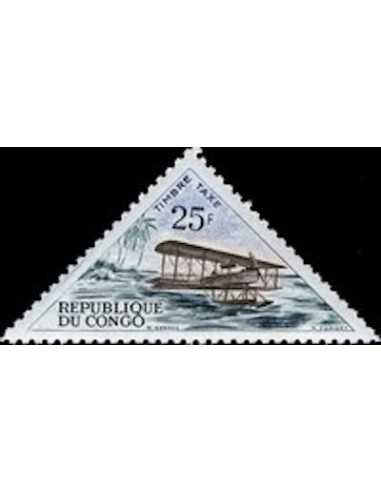 Timbre Poste Congo N° TA044 N* philatelie foxtimbre