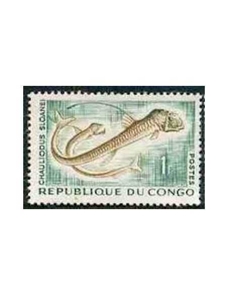 Timbre Poste Congo N° 0143 Obl philatelie foxtimbre