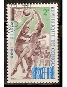 Timbre Poste Congo N° 0191 Obl philatelie foxtimbre