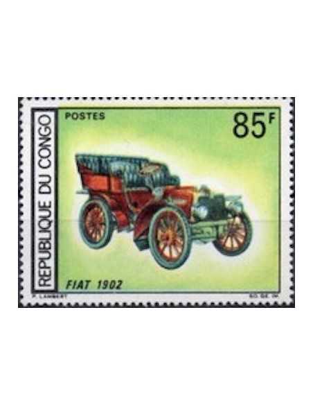 Timbre Poste Congo N° 0224 Obl philatelie foxtimbre