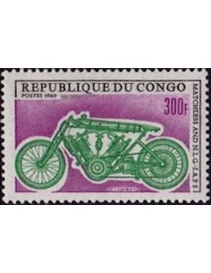 Timbre Poste Congo N° 0236 Obl philatelie foxtimbre