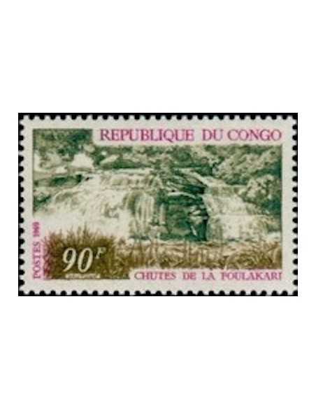 Timbre Poste Congo N° 0253 Obl philatelie foxtimbre