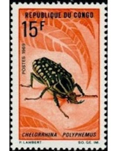 Timbre Poste Congo N° 0273 Obl philatelie foxtimbre