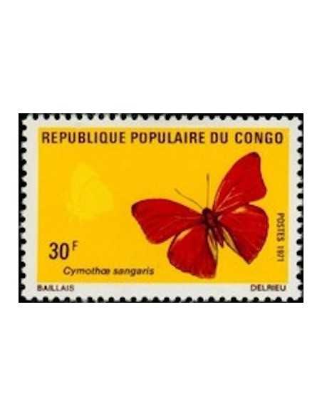 Timbre Poste Congo N° 0303 Obl philatelie foxtimbre
