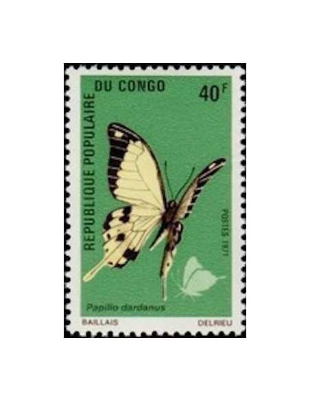 Timbre Poste Congo N° 0304 Obl philatelie foxtimbre