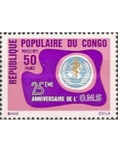 Timbre Poste Congo N° 0327 Obl philatelie foxtimbre
