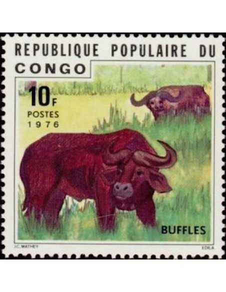 Timbre Poste Congo N° 0418 Obl philatelie foxtimbre
