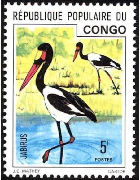 Timbre Poste Congo N° 0437 Obl philatelie foxtimbre