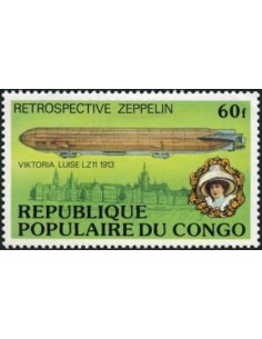 Timbre Poste Congo N° 0459 Obl philatelie foxtimbre