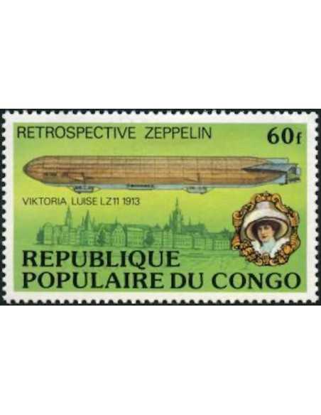 Timbre Poste Congo N° 0459 Obl philatelie foxtimbre