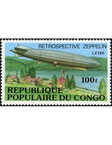 Timbre Poste Congo N° 0460 Obl philatelie foxtimbre