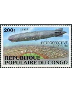 Timbre Poste Congo N° 0461 Obl philatelie foxtimbre