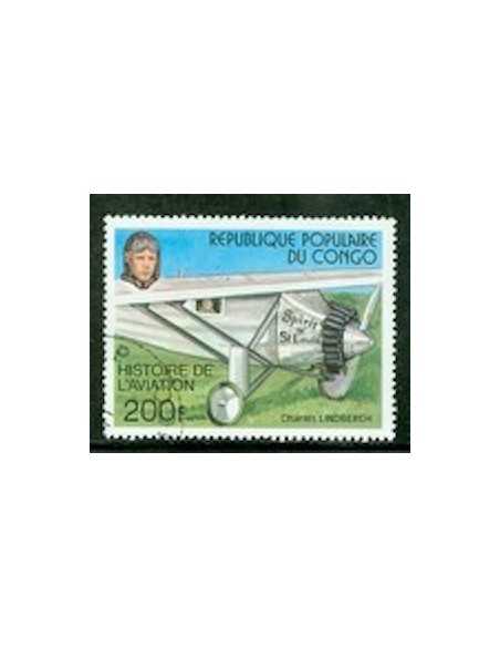 Timbre Poste Congo N° 0474 Obl philatelie foxtimbre