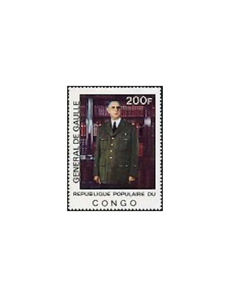 Timbre Poste Congo N° 0477 Obl philatelie foxtimbre