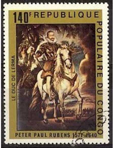 Timbre Poste Congo N° 0481 Obl philatelie foxtimbre