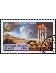 Timbre Poste Congo N° 0535 Obl philatelie foxtimbre