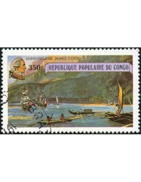 Timbre Poste Congo N° 0537 Obl philatelie foxtimbre