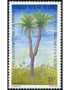 Timbre Poste Congo N° 0621 Obl philatelie foxtimbre