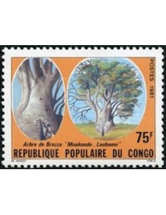 Timbre Poste Congo N° 0648 Obl philatelie foxtimbre