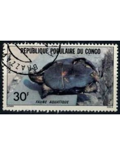 Timbre Poste Congo N° 0684 Obl philatelie foxtimbre