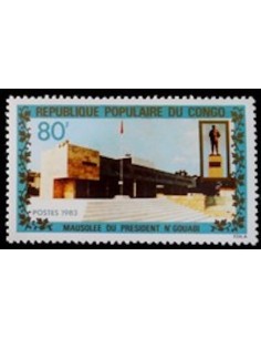 Timbre Poste Congo N° 0696 Obl philatelie foxtimbre