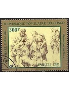 Timbre Poste Congo N° 0703 Obl philatelie foxtimbre