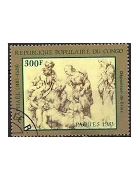 Timbre Poste Congo N° 0703 Obl philatelie foxtimbre