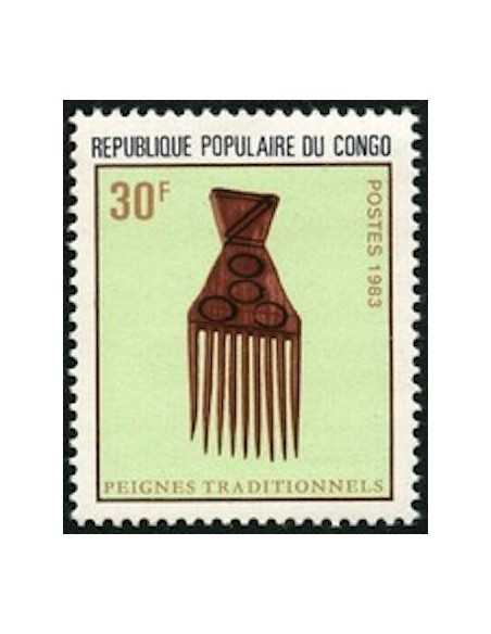 Timbre Poste Congo N° 0705 Obl philatelie foxtimbre