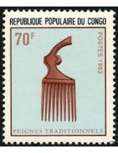 Timbre Poste Congo N° 0706 Obl philatelie foxtimbre