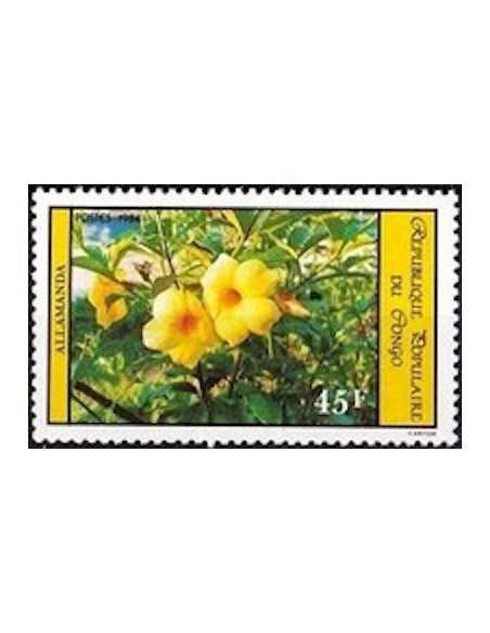 Timbre Poste Congo N° 0715 Obl philatelie foxtimbre