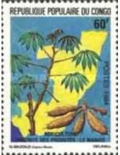 Timbre Poste Congo N° 0724 Obl philatelie foxtimbre