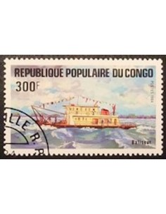 Timbre Poste Congo N° 0732 Obl philatelie foxtimbre