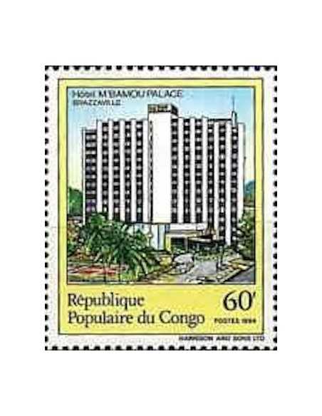 Timbre Poste Congo N° 0745 Obl philatelie foxtimbre