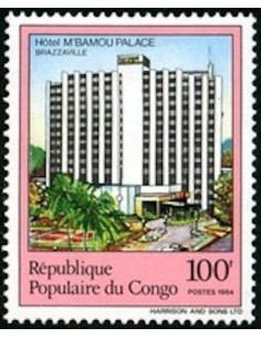 Timbre Poste Congo N° 0746 Obl philatelie foxtimbre