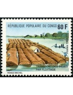 Timbre Poste Congo N° 0747 Obl philatelie foxtimbre