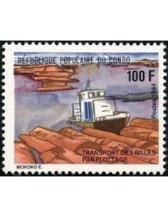 Timbre Poste Congo N° 0748 Obl philatelie foxtimbre