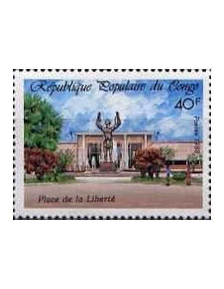 Timbre Poste Congo N° 0835 Obl philatelie foxtimbre