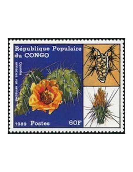 Timbre Poste Congo N° 0857 Obl philatelie foxtimbre