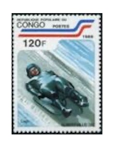 Timbre Poste Congo N° 0863 Obl philatelie foxtimbre