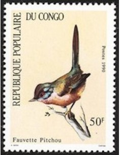 Timbre Poste Congo N° 0869 Obl philatelie foxtimbre