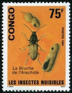 Timbre Poste Congo N° 0907 Obl philatelie foxtimbre