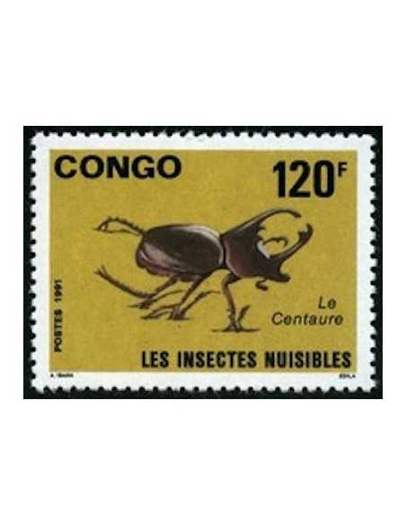 Timbre Poste Congo N° 0908 Obl philatelie foxtimbre