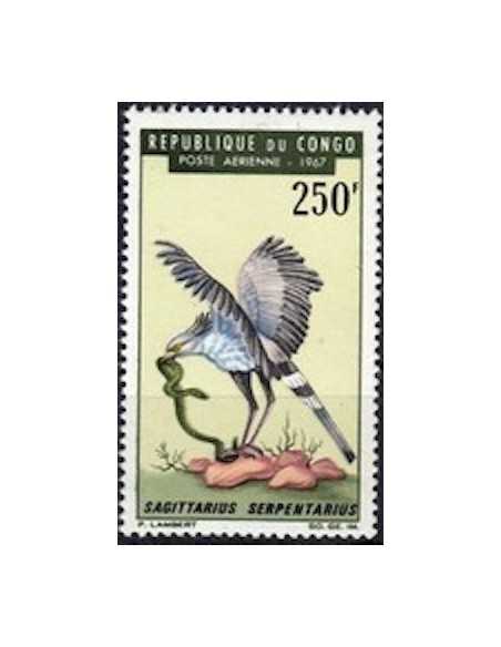 Timbre Poste Congo N° PA052 Obl philatelie foxtimbre