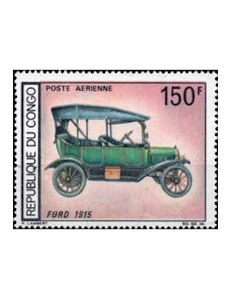 Timbre Poste Congo N° PA067 Obl philatelie foxtimbre