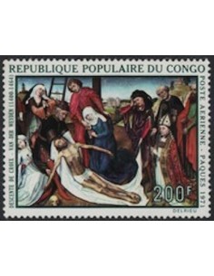 Timbre Poste Congo N° PA114 Obl philatelie foxtimbre