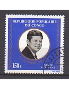 Timbre Poste Congo N° PA181 Obl philatelie foxtimbre
