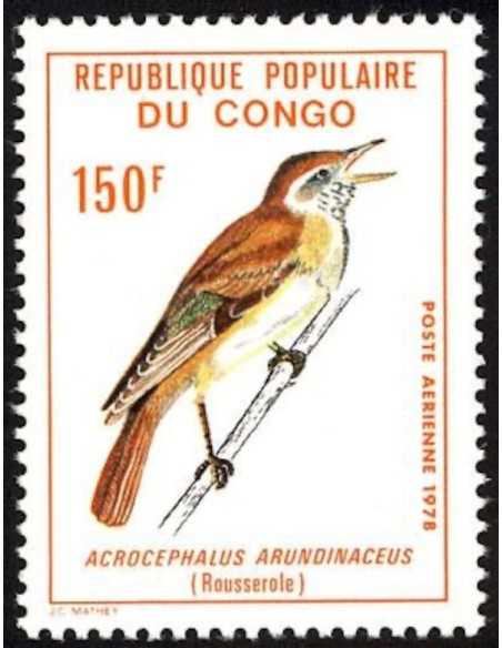 Timbre Poste Congo N° PA241 Obl philatelie foxtimbre