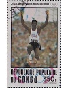 Timbre Poste Congo N° PA272 Obl philatelie foxtimbre