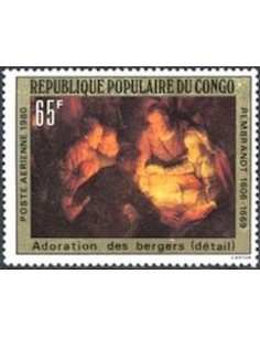 Timbre Poste Congo N° PA273 Obl philatelie foxtimbre