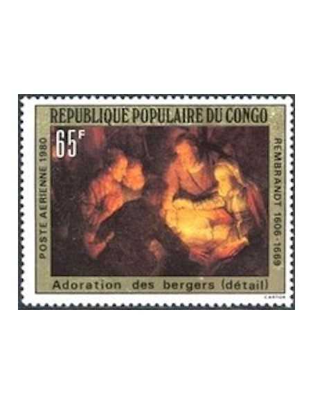 Timbre Poste Congo N° PA273 Obl philatelie foxtimbre